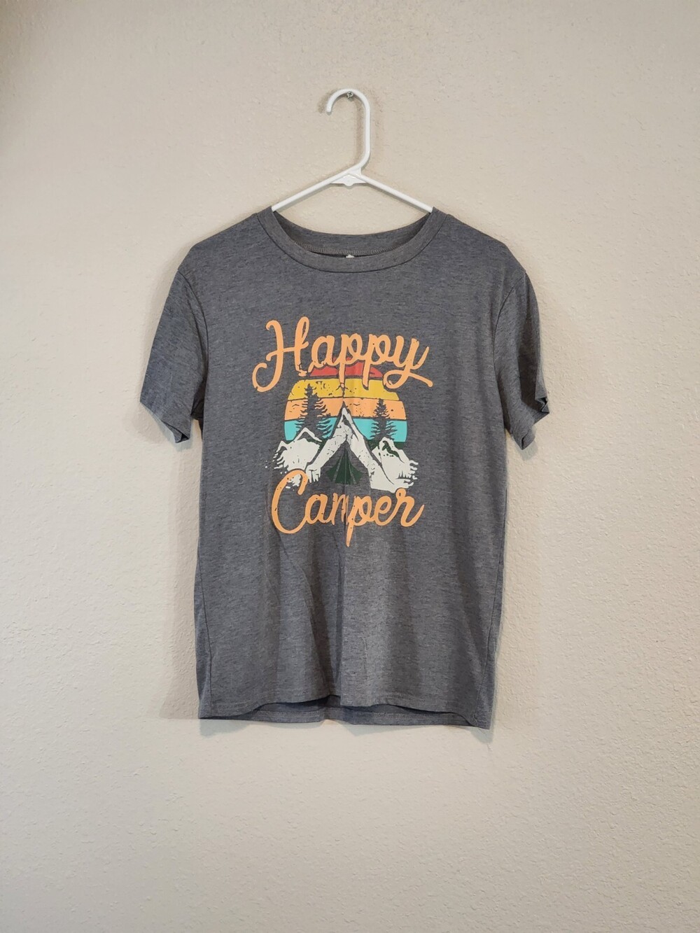 Happy Camper T-shirt, Size - S